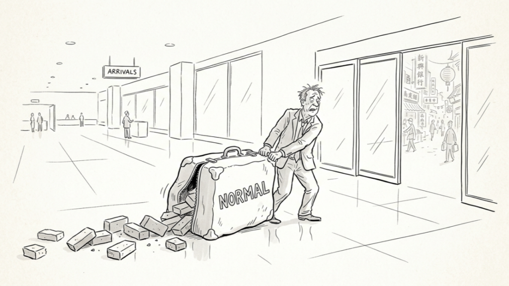 The Suitcase of Bricks