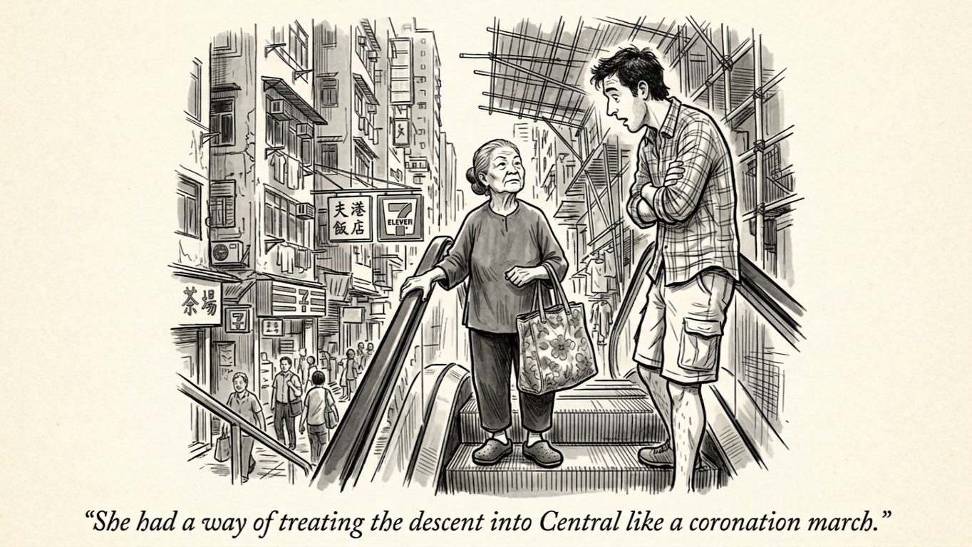 Illustration for The Escalator article