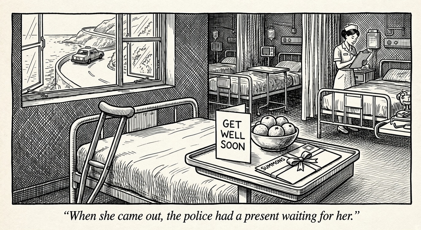 The Taxi Hit Her. Hong Kong Put Her on Trial for 91 Days.