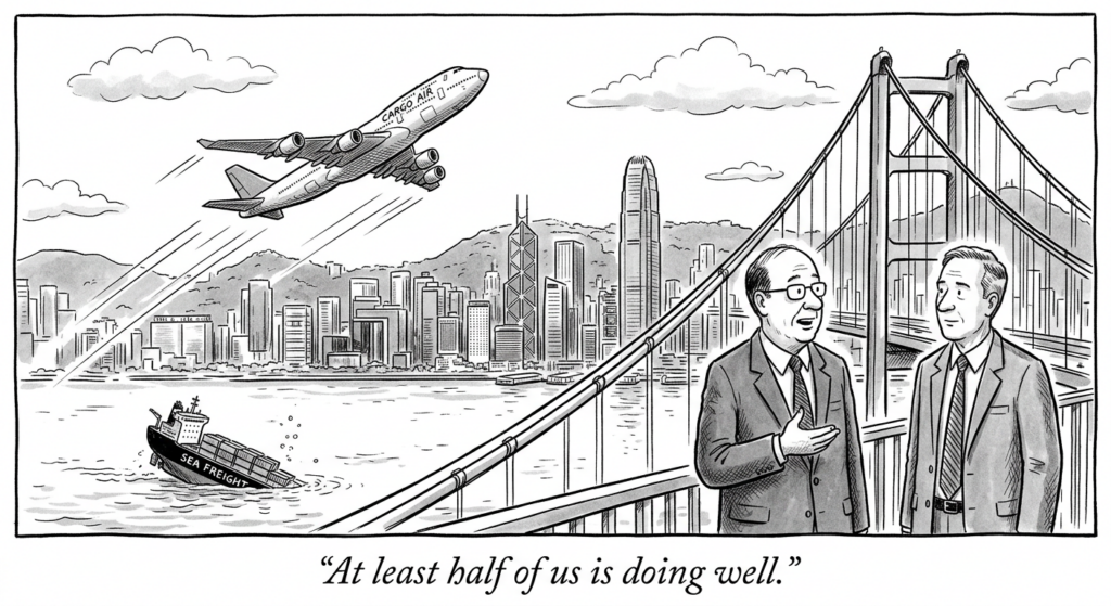 Hong Kong's port paradox