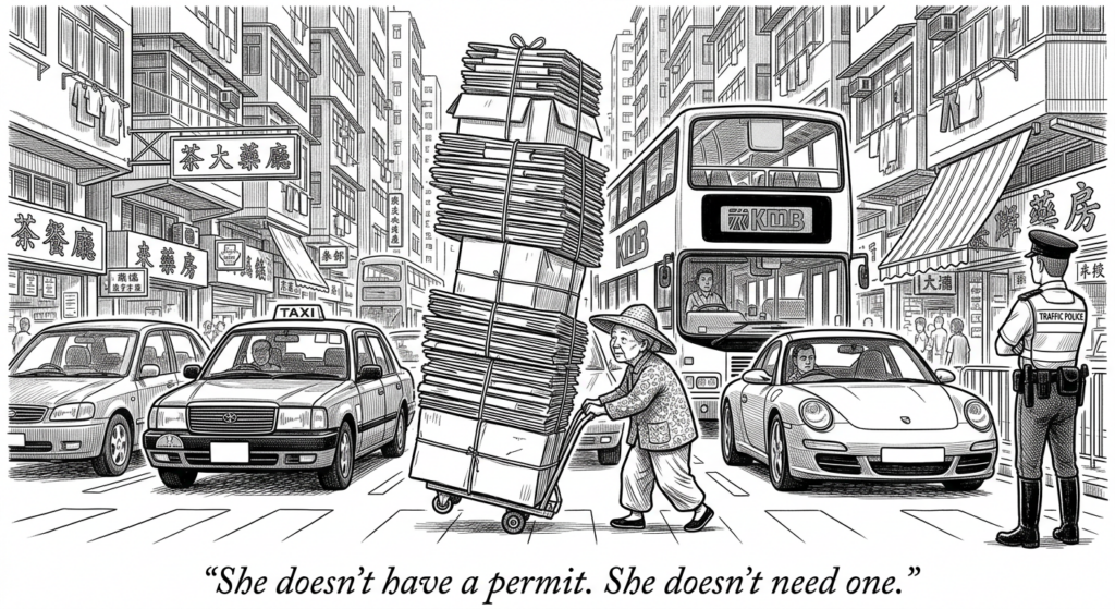 The Cardboard Grannies of Hong Kong